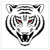 tribal tiger head pics tat